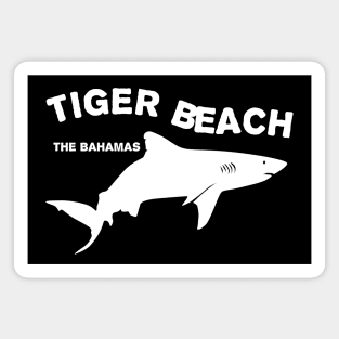 Swimming with Sharks at Tiger Beach - Grand Bahama Island - the Bahamas Magnet